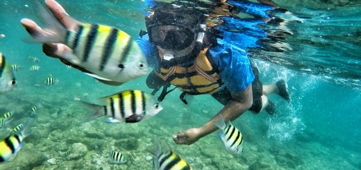 Snorkeling di Pantai Nglambor